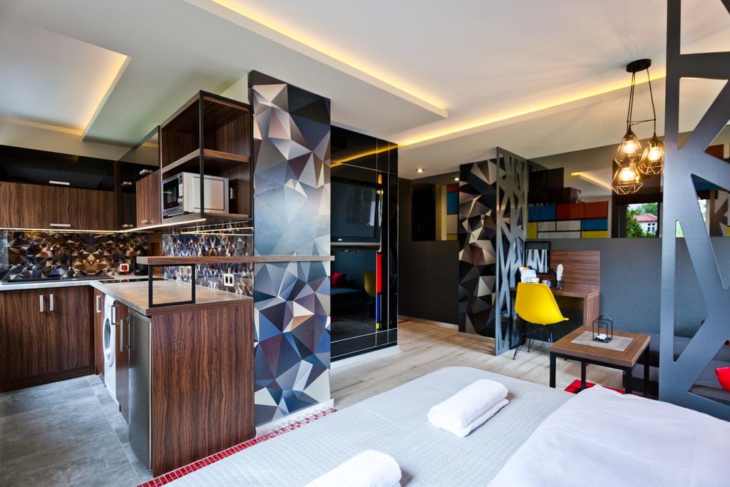 Łańcut Apartament Trojkaty I Kwadraty מראה חיצוני תמונה